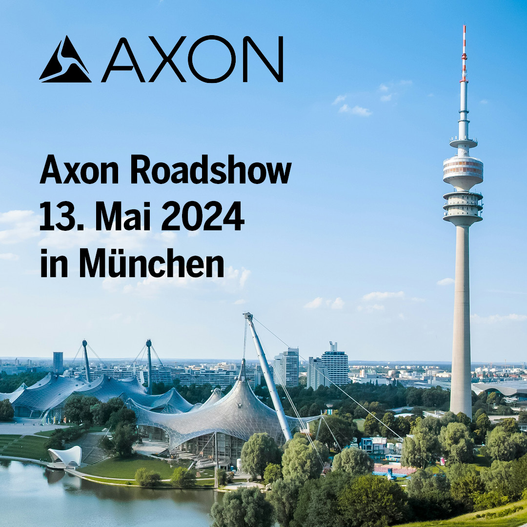Letzte Chance: Deutschland-Finale der #AxonRoadshow im Olympiapark München, 10-14 Uhr.       Erleben Sie den „Outrider-Truck“ &amp; Technologien für die Polizeiarbeit von morgen live + Austausch mit unseren Experten. Mehr: de.axon.com/blog/blog/axon…