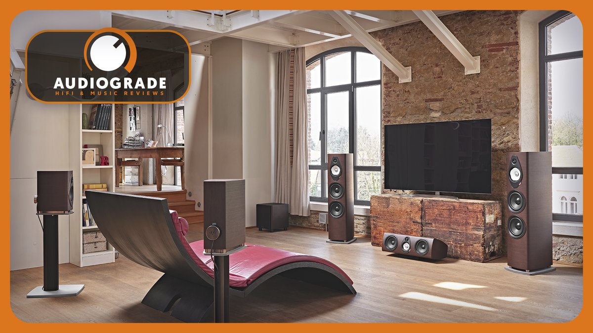 #HIGHEND2024 is well underway, with new product releases galore, and here's one that's really caught our eye #Sonusfaber's new Sonetto G2, a 7-strong speaker range, with tech derived from its groundbreaking Suprema system 😍 🟠 audiograde.uk/italian-chic/