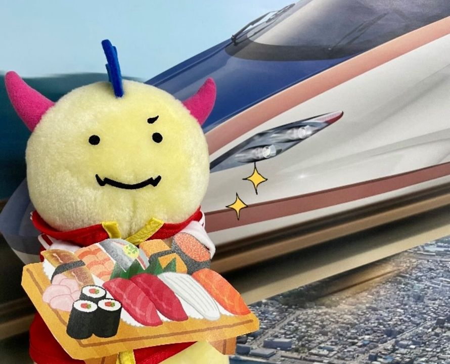 ＃富山県 さん、お誕生日おめでとう！ ＃富山県の好きなところ はやっぱり「お寿司がおいしいところ」🍣💛 北陸新幹線に乗って、きときとのお寿司食べに行くでの～！