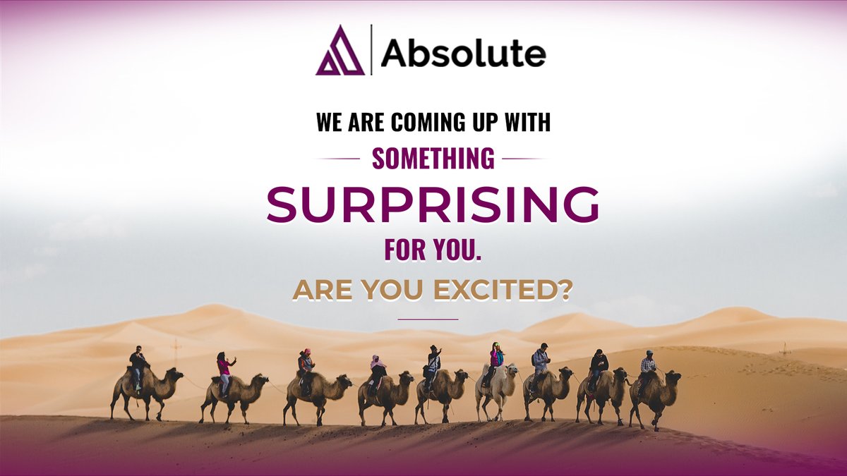 Absolute has a surprise🎉 in store! Are you ready to unwrap it? Stay tuned for the excitement!🥳

#ComingSoon #NewInSaudiArabia #GetReadySaudiArabia #grandunveilling #viral #productlaunch #newproductalert #happy #launchcomingsoon #reveal #Absolute #Saudiarabia #new #StayTuned
