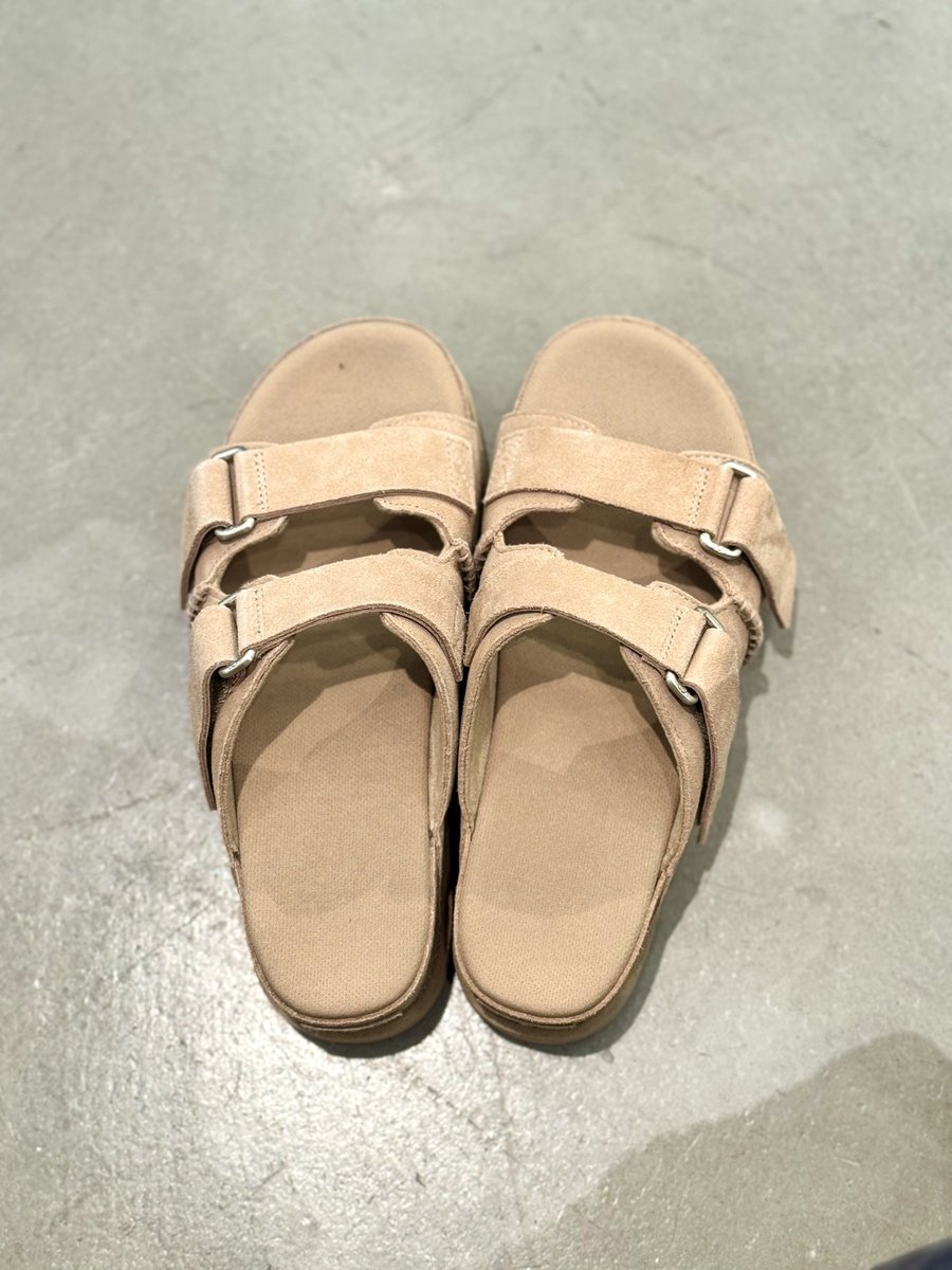 定価12万VIC MATIE 深カーキスエード×クロコダイル デザインブーツ35