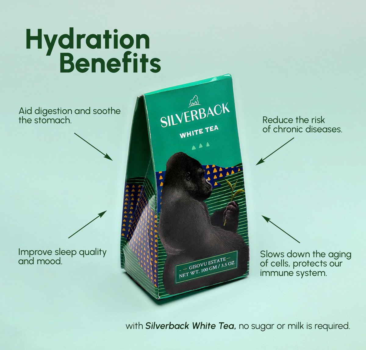 Staying hydrated is essential for overall well-being!

#stayhydrated #hydrateyourlife #silverbacktea  #gisovuteacompany  #Health #Tunyweless #RwOT