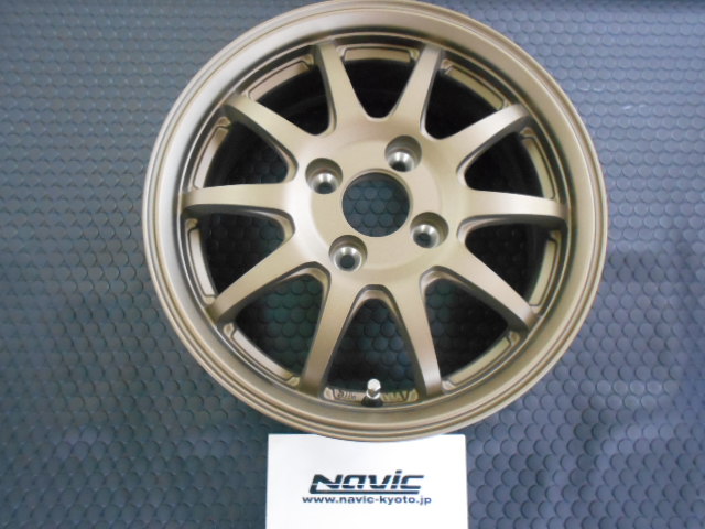 タイヤホイール14インチ 4本セット　ナビック5.5-14 40 4H-100 タイヤホイール14インチ 4本セット ナビック5.5-14 40 4H-100