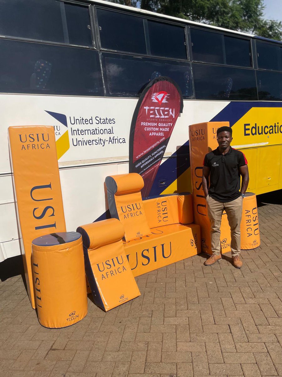 Always pleased to deliver high quality, long lasting kit and equipment into East Africa.
#TessenSports
#OneStopShop
#QualityLastsLonger
#QualityIsntExpensive
#CustomMade
#GetYoursNow 
#USIU