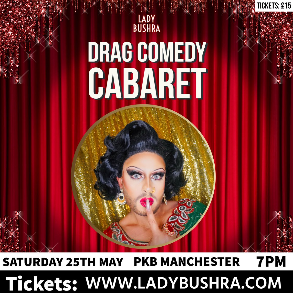 Grab a ticket for my London & Manchester May comedy cabarets! Cannot wait to see you at the end of the month 🥳 • London: tinyurl.com/36cxszea Manchester: tinyurl.com/yc2fes5z