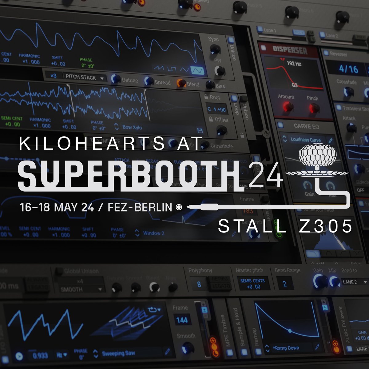 We're off to Berlin next week for #SuperBooth24! Will you be there? superbooth.com/en/messe-and-e…