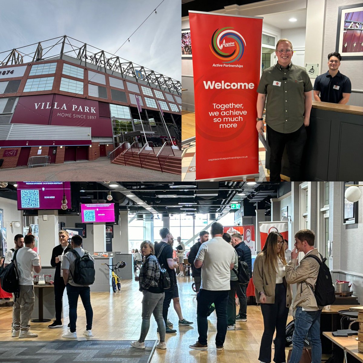The day is finally here, our National Partners Conference ‘Local Accent, National Voice’ is at Villa Park. We are looking forward to a day of collaboration and innovation with our nationwide network of partners 🙌 #collaboration #innovation #leadership