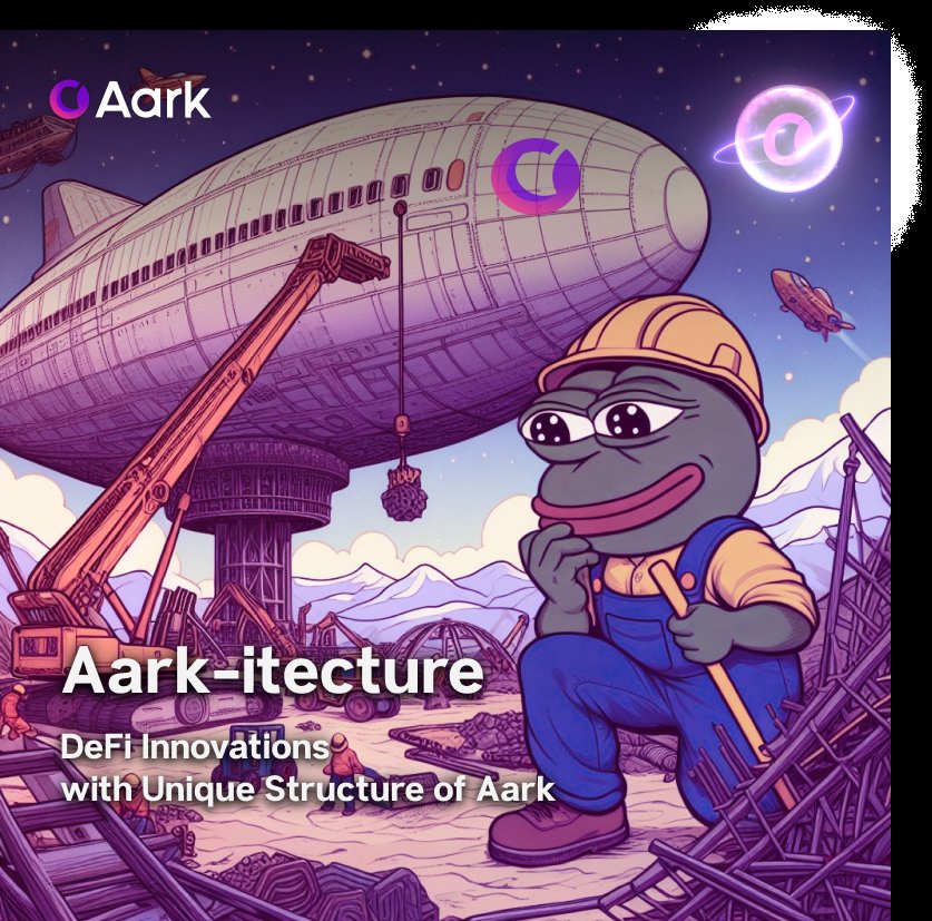 The $AARK is about to take off and you need a seat .....defi innovation with a unique structure @Aark_Digital

 #XREY