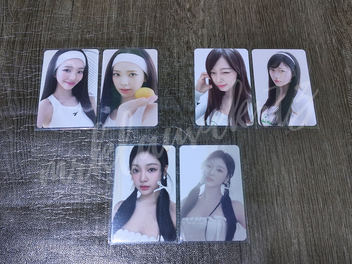 wts lfb ph aespa 

aespa 2024 season's greetings trading card set
— ₱300 per set + fees
— onhand, ready to ship
— all pcs are clean, mint condi

dop: PAYO once oc is sent
mod: sco, direct jnt
loc: laguna

reply or dm mine to claim