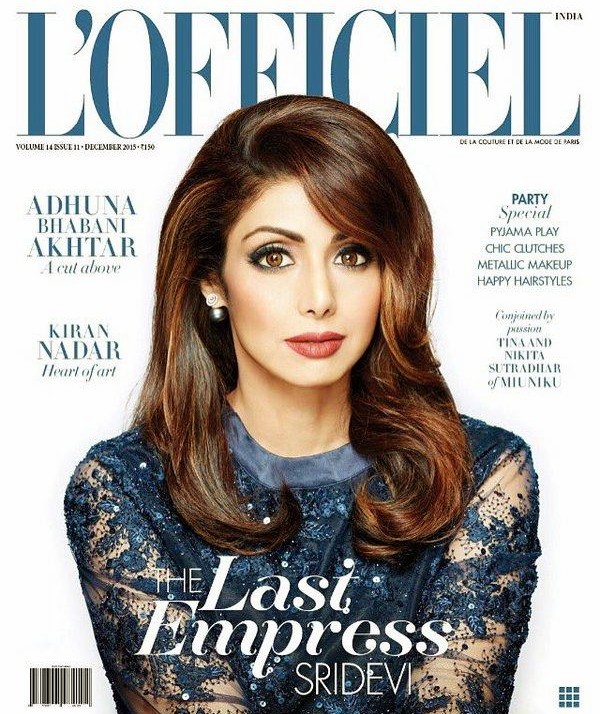 Last Empress, indeed, coz there was no one before her & no one after her. The One. The Only. THE SRIDEVI #LastEmpress @SrideviBKapoor @LOfficielindia