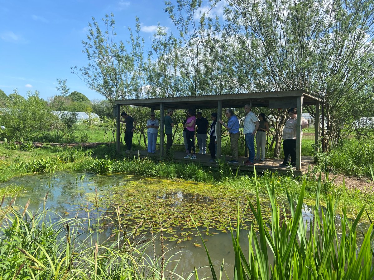 NBTSustHealth's tweet image. Yesterday we went to @avonwt Grow Wilder for our annual away day. This year we joined together with our @uhbwNHS colleagues for a day of reflecting on successes, challenges and planning our next steps towards #NetZero2030
