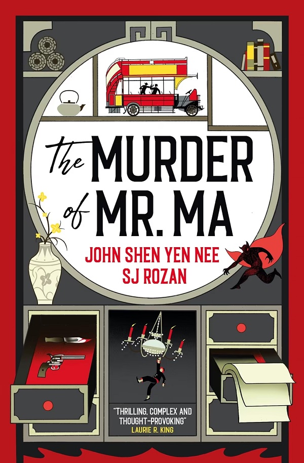 I was incredibly impressed with the quality of the action in 'The Murder of Mr. Ma' by John Shen Yen Nee and @SJRozan, the sequences read like a quality action movie. Out now. Read the @sfbook review: sfbook.com/the-murder-of-… Thank you @baharkutluk91 @TitanBooks