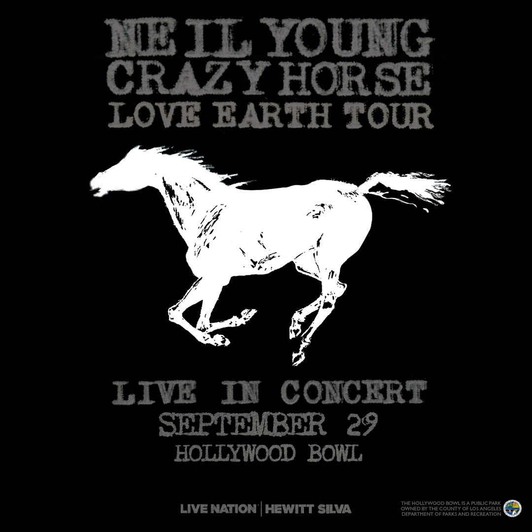 🧡 Members Only: Neil Young and Crazy Horse’s The Love Earth Tour stops by The Hollywood Bowl on September 29! Tickets on sale now at Ticketmaster.com #giveaway #thesocalsound #livemusic #concerts #neilyoung #crazyhorse