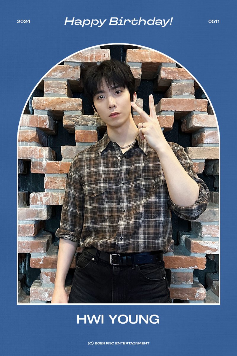 [#2024HBD] 오늘, 5월 11일은 SF9 휘영의 생일입니다.
SF9 휘영의 생일을 축하해주세요 :-)

Today May 11th HWI YOUNG's Birthday.
Happy Birthday!! :-)

#SF9 #에스에프나인 #휘영 #HWIYOUNG #HappyHWIYOUNGDay
<a href="/SF9official/">SF9official</a> <a href="/0_rbsl/">김영균</a>
