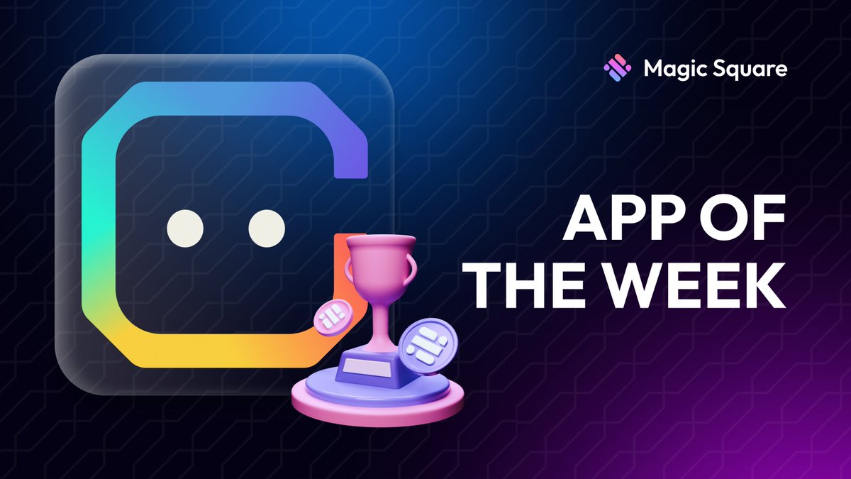 🥁🥁🥁 App of the Week: @Chain_GPT Ranked #1 for Web3-AI infrastructure! Unleash AI's power with their tools for crypto trading, NFT creation, smart contract development, and more. Discover ChainGPT on the Magic Store 🪄 magic.store/app/chaingpt-ai