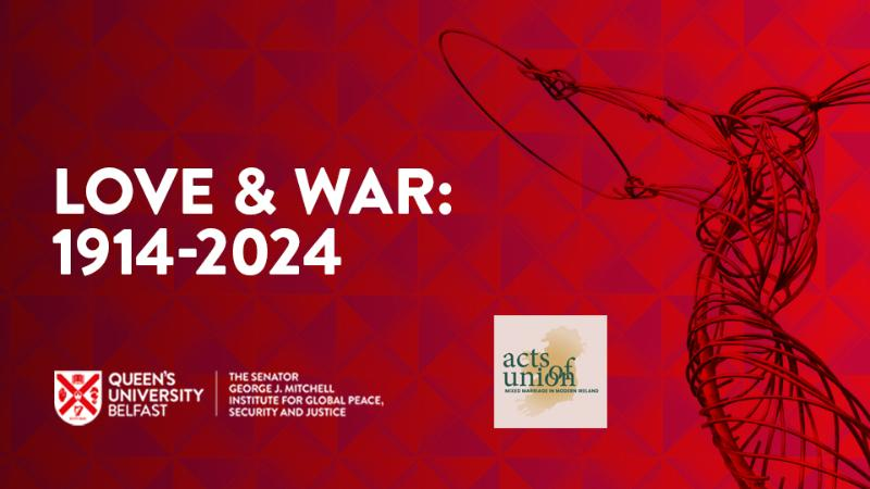 Friends in Belfast, I'll be speaking at the 'Love & War: 1914-2024' conference on 17 May. I'll have some time to explore the city the following day—it's my first visit to Belfast. Do share your recommendations! Conference info: qub.ac.uk/Research/GRI/m…