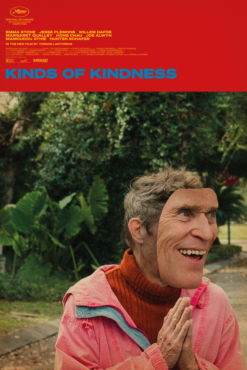 Kinds of Kindness, altri 2 poster

#KindofKindness #YorgosLanthimos #JessePlemons #WillemDafoe #MargaretQualley #EmmaStone #JoeAlwyn #HongChau