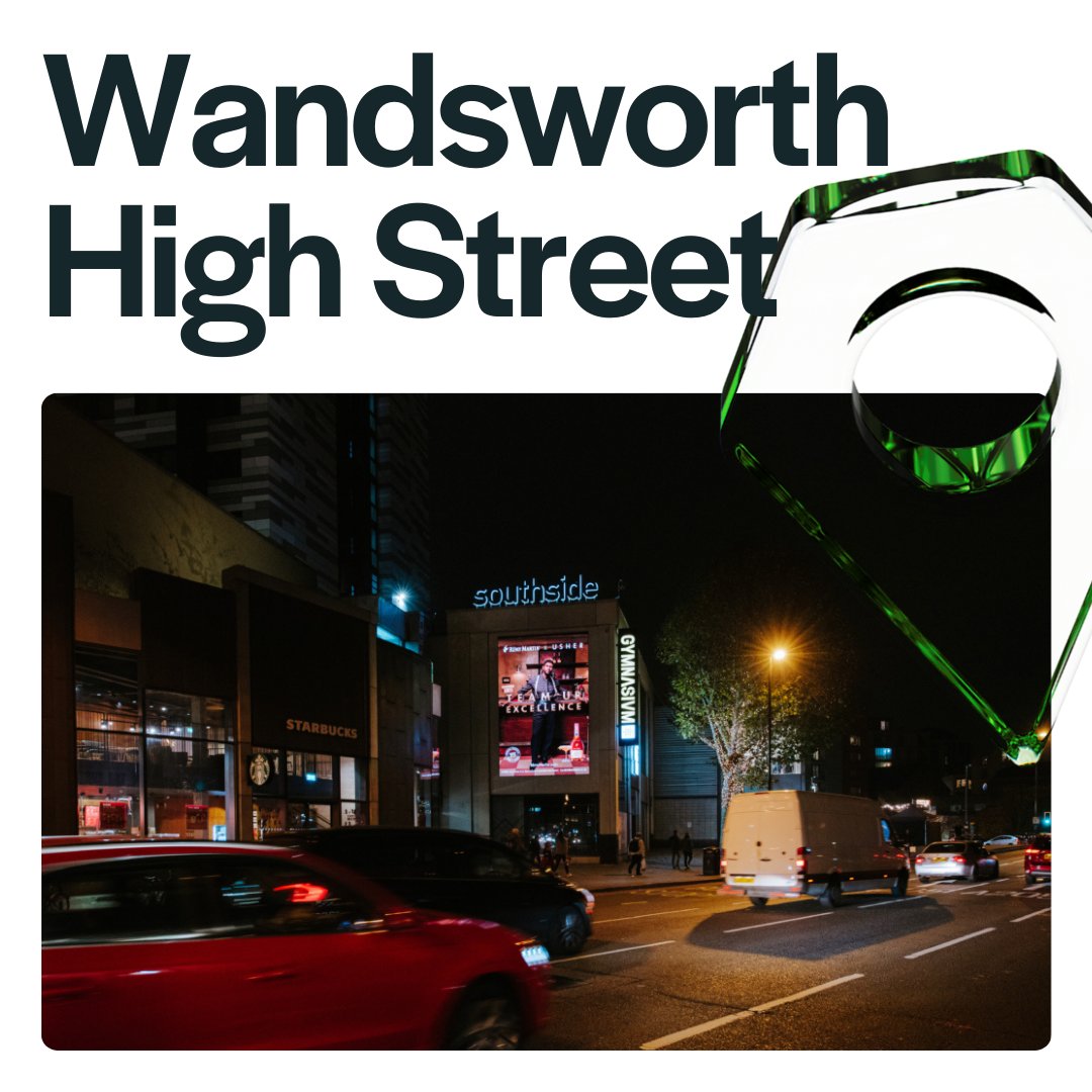 Looking to place your #OOH ad in a strategic London location? Situated on the busiest intersection of Wandsworth High Street next to Southside shopping centre, this site offers unparalleled reach. Download our spec sheet, or reach out for a chat: pulse.ly/2aoa1aj9pt