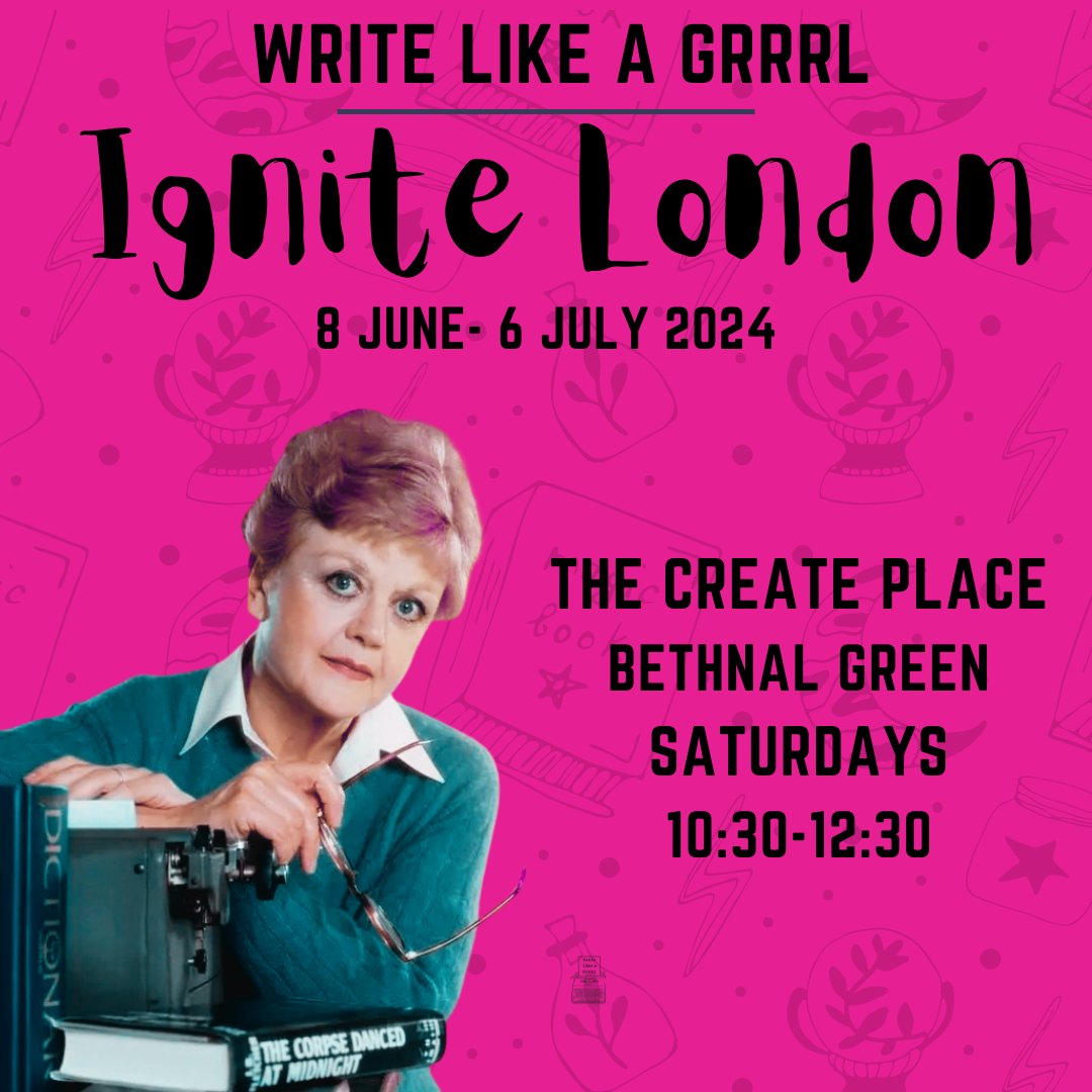 We can't guarantee that you'll write bestselling mystery novels AND solve small-town murders like Jessica but we do guarantee you'll learn to write daily with joy, shrink the inner critic & find your community! 8 June-July 6 (Saturdays) 10:30am-12:30 writelikeagrrrl.org/product/ignite…