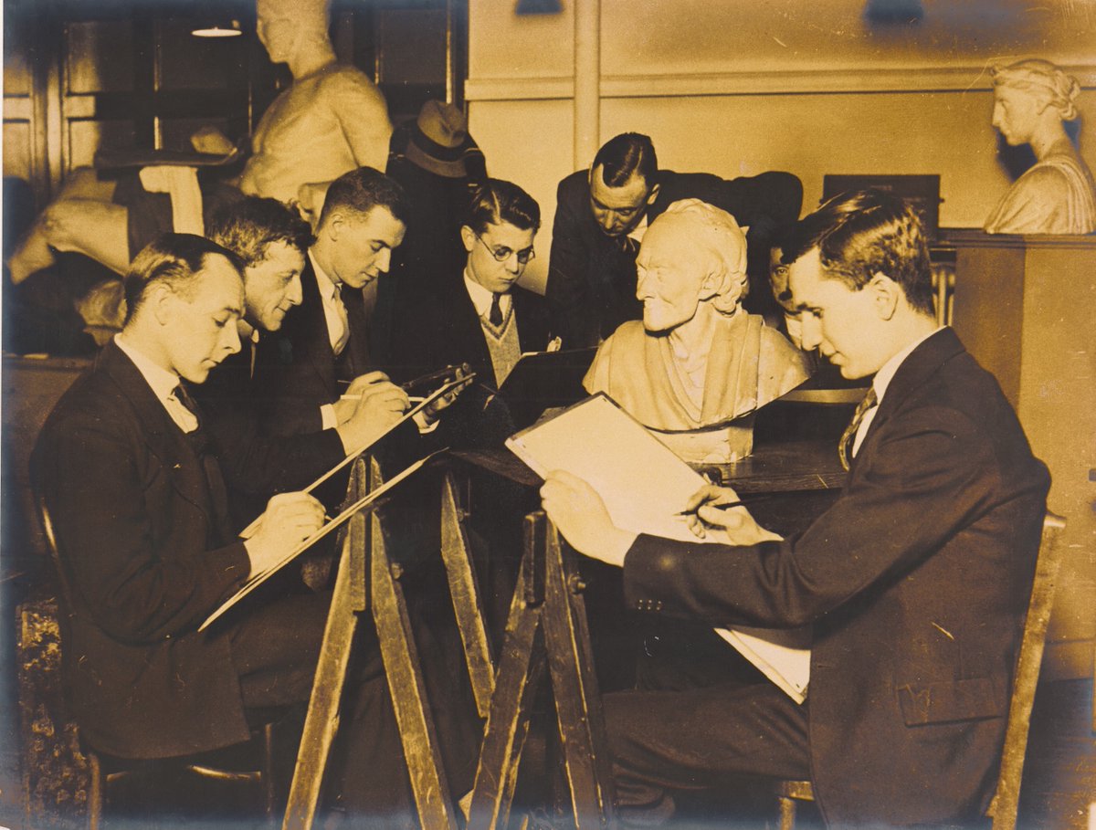 Manchester Metropolitan Alumni and Supporters (@manmetalumni) on Twitter photo It's #FlashbackFriday!
In honour of our 200-year celebration, today we feature an adult evening class at the Manchester School of Art, 1931/32.
What was your favourite thing to do in the evenings as a student?
📷: <a href="/McrMetSpecial/">Special Collections Museum</a> It's #FlashbackFriday!
In honour of our 200-year celebration, today we feature an adult evening class at the Manchester School of Art, 1931/32.
What was your favourite thing to do in the evenings as a student?
📷: <a href="/McrMetSpecial/">Special Collections Museum</a>