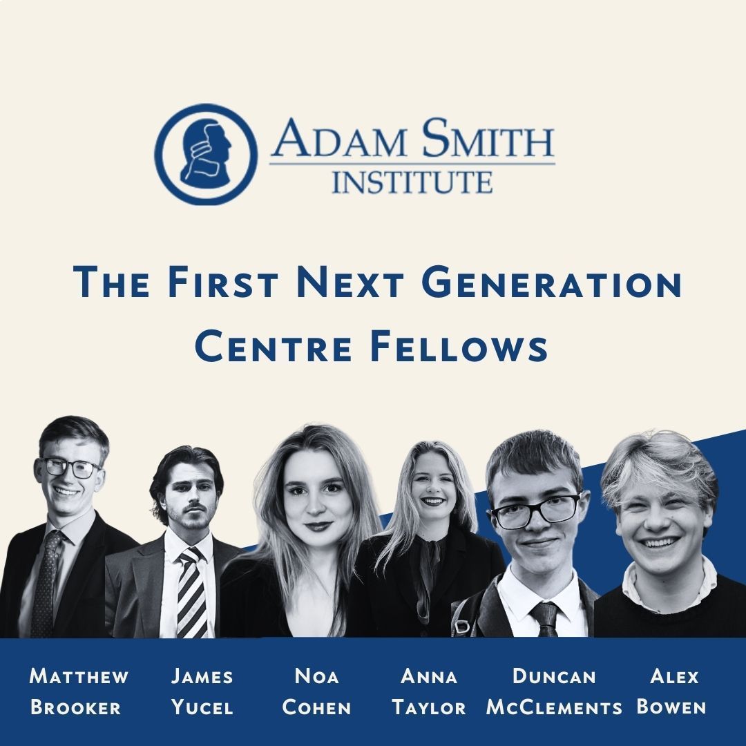 🚨 We're pleased to announce our first cohort of Next Generation Centre Fellows! 🚨 They'll be producing research on the issues that matter to young people in Britain today, building on the ASI's existing work in this space 🧵