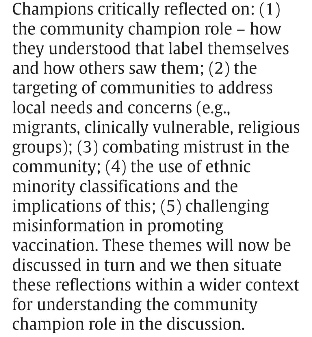 Dr Suman Prinjha (@sumanprinjha) on Twitter photo 📢 Examining the role of community champions to promote vaccine uptake in under-served communities in the United Kingdom: Lessons from the COVID-19 pandemic
New paper by <a href="/SJVanders/">Samantha Vanderslott</a> <a href="/katejb/">Kate Joynes-Burgess</a> Seilesh Kadambari, <a href="/ej_odwyer/">Emma O'Dwyer</a> <a href="/LailahAlidu/">Lailah Alidu</a> & <a href="/Psych_Tush/">Prof. Tushna Vandrevala</a> 👇🏽
sciencedirect.com/science/articl… 📢 Examining the role of community champions to promote vaccine uptake in under-served communities in the United Kingdom: Lessons from the COVID-19 pandemic
New paper by <a href="/SJVanders/">Samantha Vanderslott</a> <a href="/katejb/">Kate Joynes-Burgess</a> Seilesh Kadambari, <a href="/ej_odwyer/">Emma O'Dwyer</a> <a href="/LailahAlidu/">Lailah Alidu</a> & <a href="/Psych_Tush/">Prof. Tushna Vandrevala</a> 👇🏽
sciencedirect.com/science/articl…