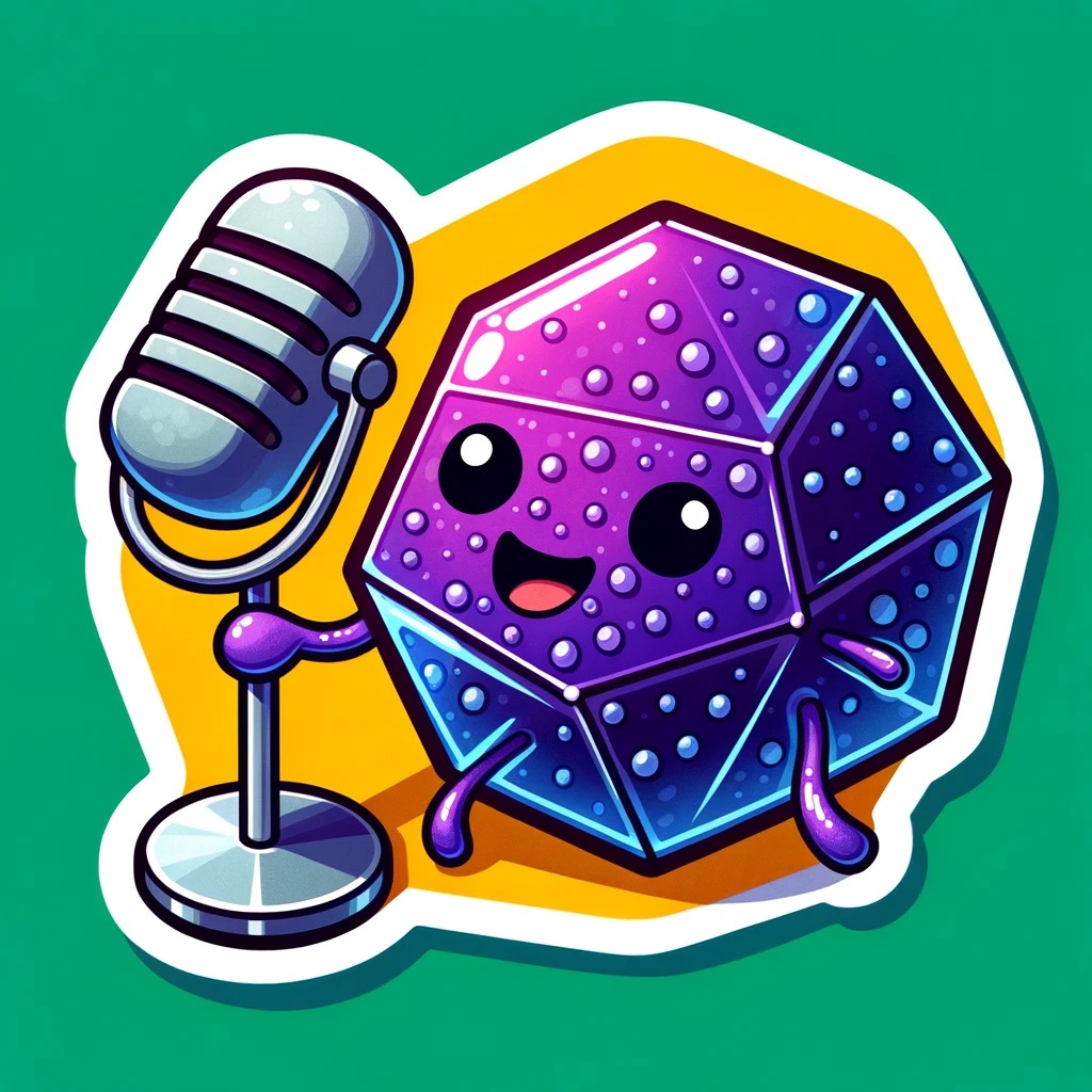 Guess what! @PhageDirectory has a podcast now??! Podovirus Episode 1 is live on Spotify (& we've also published it in blog form on Capsid & Tail). (Thanks @yawnxyz for the last minute adorable cover art!)