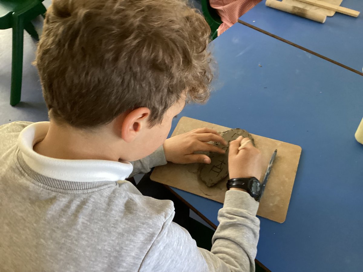 This week Year 5 have been busy researching the  Shang Dynasty as part of their topic lessons. The children have been making oracle bones with messages. Oracle bones were the first form of Chinese writing and the children find this topic fascinating <a href="/YourHereford1/">Your Herefordshire</a> <a href="/HerefordVoice/">Hereford Voice - #HerefordNews</a>
