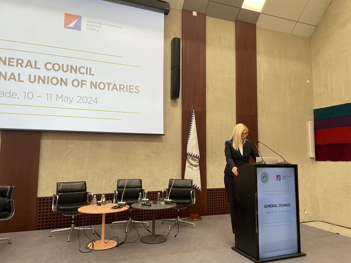 Minister of Justice of Serbia: “The creation of the Notariat in Serbia has relieved the workload in Court and increased legal certainty”