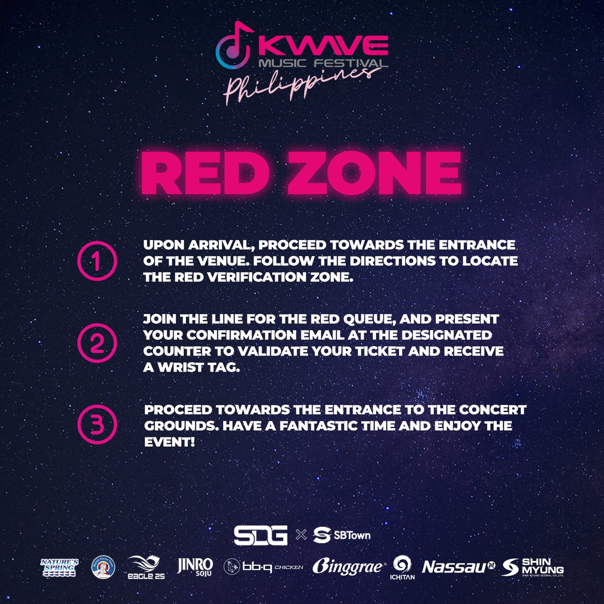 kwaveph's tweet image. KWAVERS! Besides your companion, there is something that will tag along with you on the d-day! 🫣🏷️

Check out the guidelines below on how to get your wrist tags 👇

#THEBOYZ #fromis_9 #PLUUS #YGIG #YARA #KAIA #KWAVEPH #AbsolutelyLibre #KWAVEMusicFestival #BadmintonAsia #KWAVE