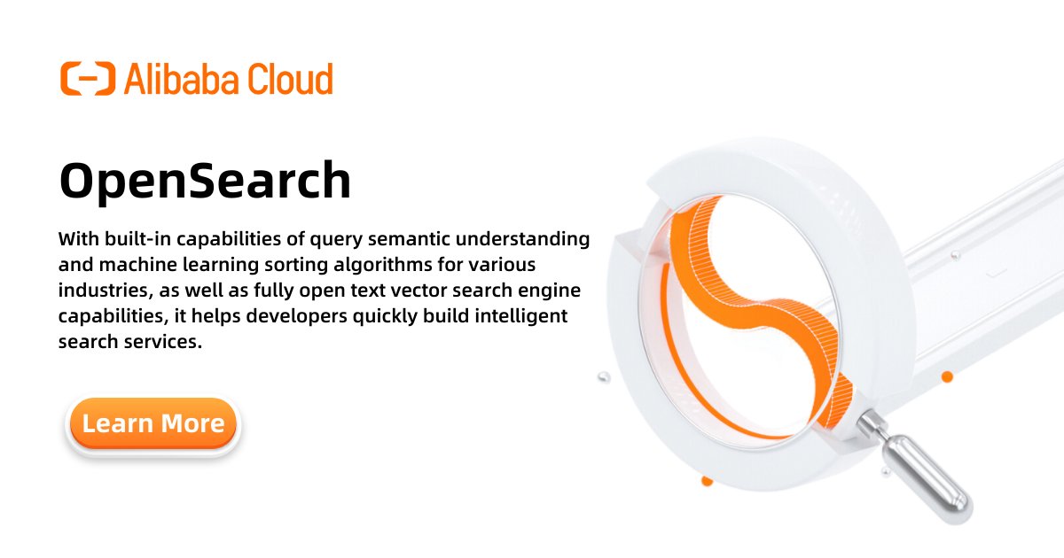 Explore Intelligent Search Service with #AlibabaCloud #OpenSearch LLM! OpenSearch has built-in capabilities of query semantic understanding and machine learning sorting algorithms for various industries, as well as fully open text vector search engine capabilities. Learn more: