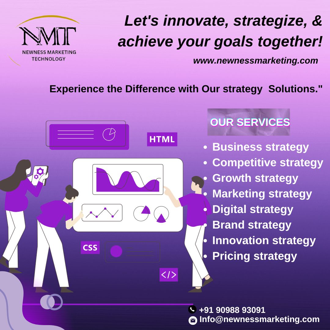 Archive your goals with newness marketing services.
 
 #newnessmarketing #nmt #mumbai #maharashtra #pune #noida #trend #digitalmarketing #strategy #cool