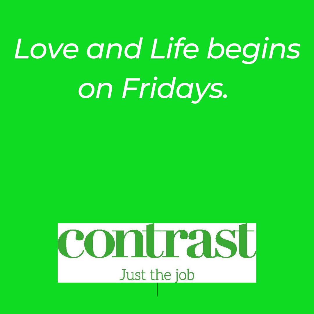 Happy Friday!

#friyay #weekend #recruitment #UK