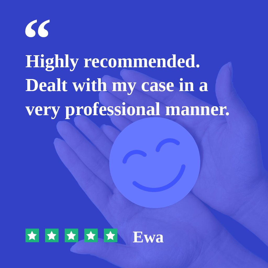 Thanks Ewa! 👍

#feedbackfriday #onyourside #uksolicitors #uksolicitor #lawfirmuk #solicitoruk