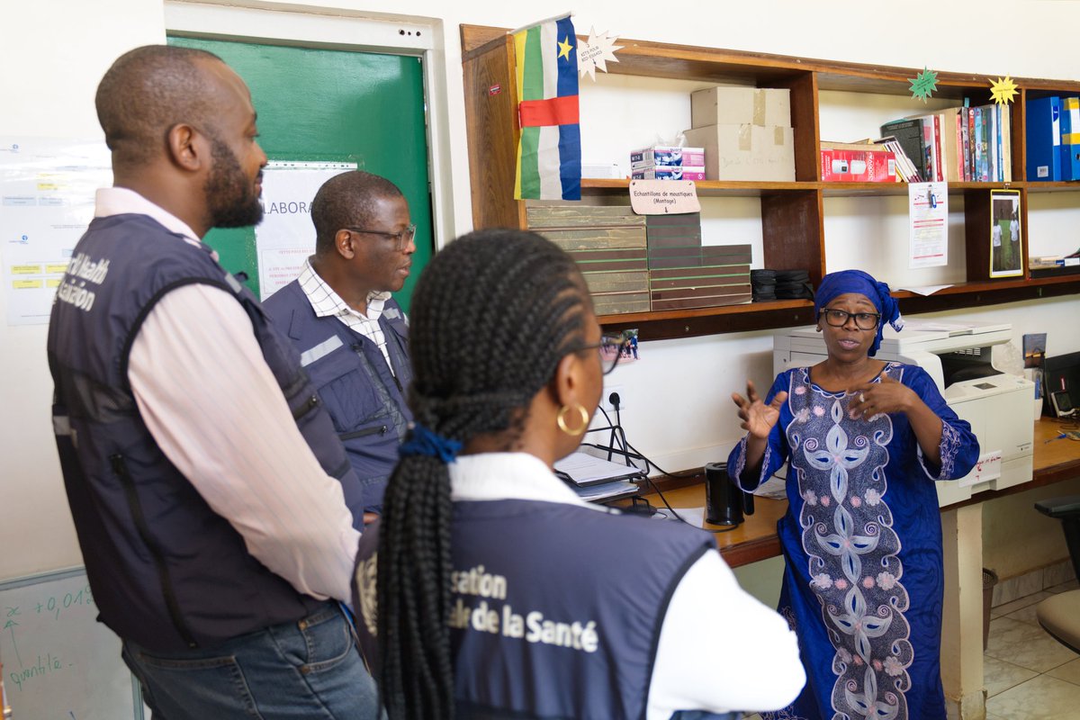 The partnership between @OMS_Afrique, @AfricaCDC, @EC_HERA and African countries strengthens our genomic sequencing capabilities for a rapid response to epidemics. We are investing in our national laboratories for enhanced public health. @PasteurNetwork @YapBoum2 @MSPCentrafrique