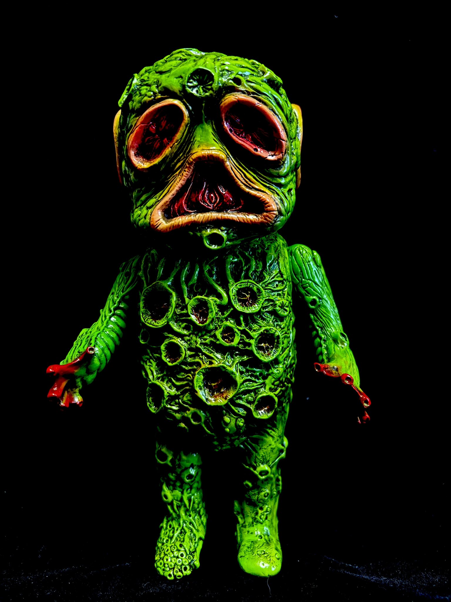 ファンコ 「暗闇の悪魔 大頭人の襲来」 大頭人 ワッキー・ワブラー 首