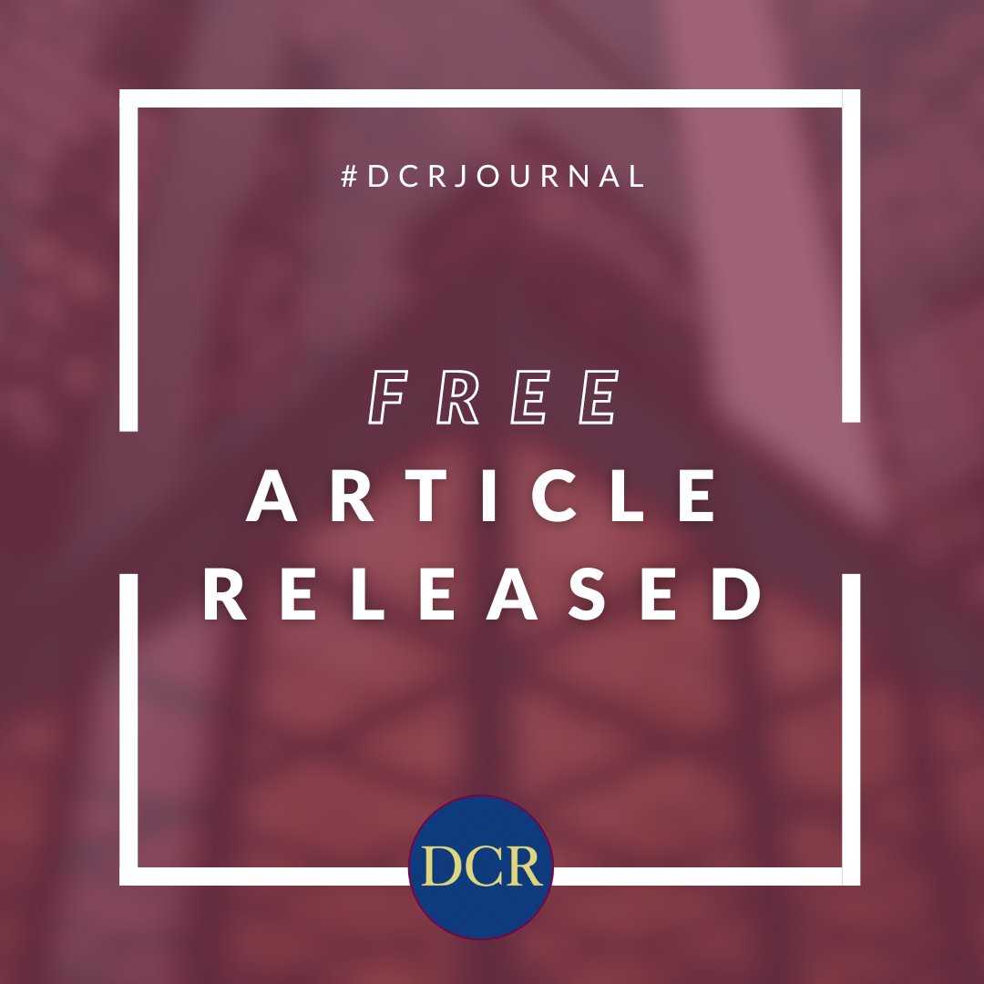 #DCRJournal Free Article of the Week: An international expert-based consensus on the definition of a clinical near complete response after neoadjuvant (chemo)radiotherapy for rectal cancer - bit.ly/4b3Brui