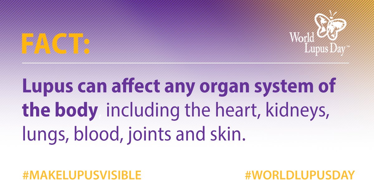 worldlupusday's tweet photo. Are you fully aware of the impact of lupus? Please share this lupus fact and let's raise awareness about the severity of lupus and increase support for the 5 million people affected by it! #MakeLupusVisible #WorldLupusDay https://t.co/aOKhKZqJfT