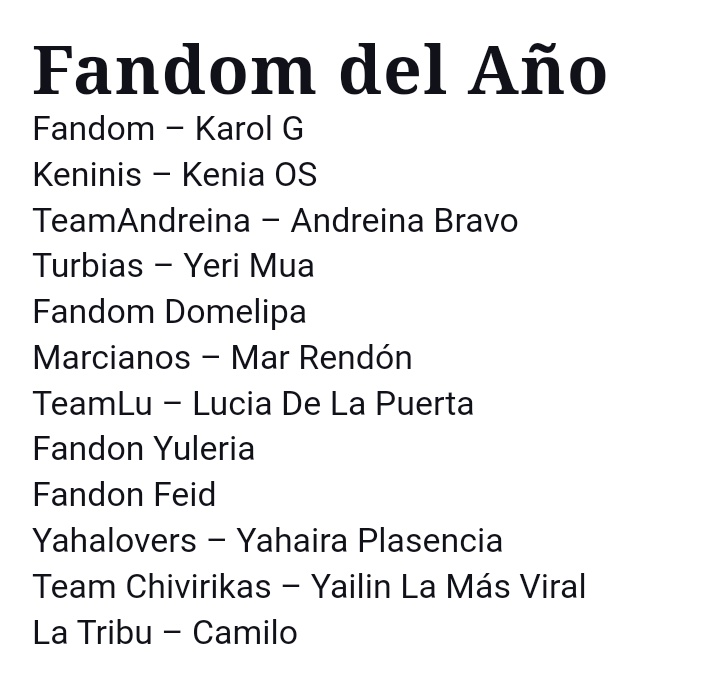 Yurielkys Ojeda junto a Valeria Ramírez nominadas a los premios heat en dos categorías