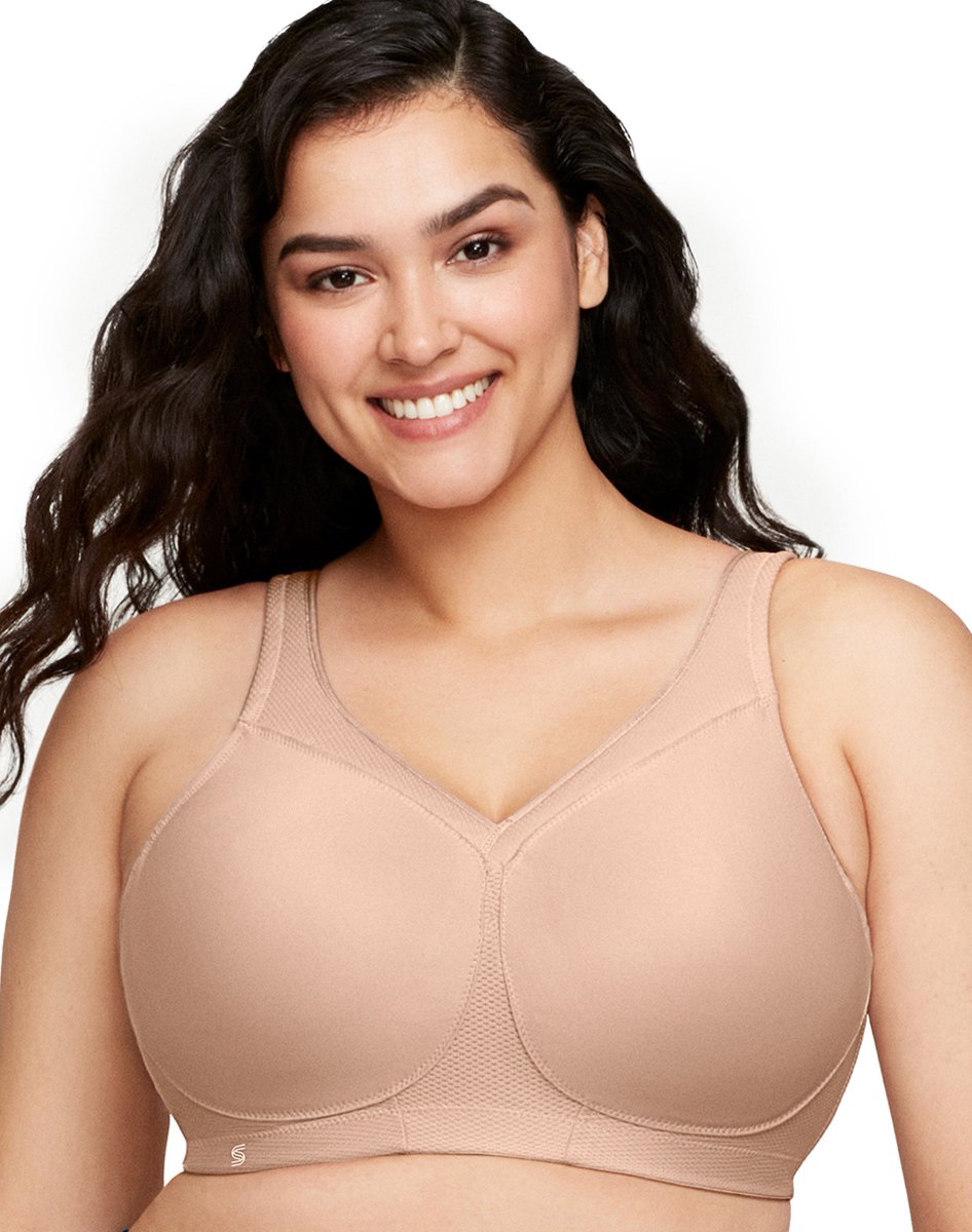 Glamorise Full Figure Plus Size MagicLift Seamless Wirefree Sports Bra Cafe 50B Women's
findbargains.net/glamorise-full…
 BUY NOW  Price: 57 $SMOOTH, SEAMLESS SPORTS SUPPORT If you thought it was impossible to find the comfort, the support, and the fit for your curvy figure in a wire...
