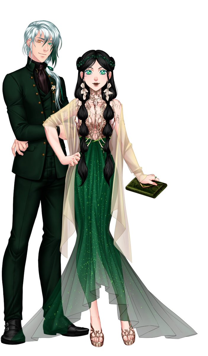 ChocoT4mi_'s tweet photo. #MetGalaCdm Casi no llegan porque a los dos se les olvidó que había gala, pero lograron venir Tami y Lysandro a modelar en representación del verde que nunca falta en los jardines :D https://t.co/GKtf6GgnRk