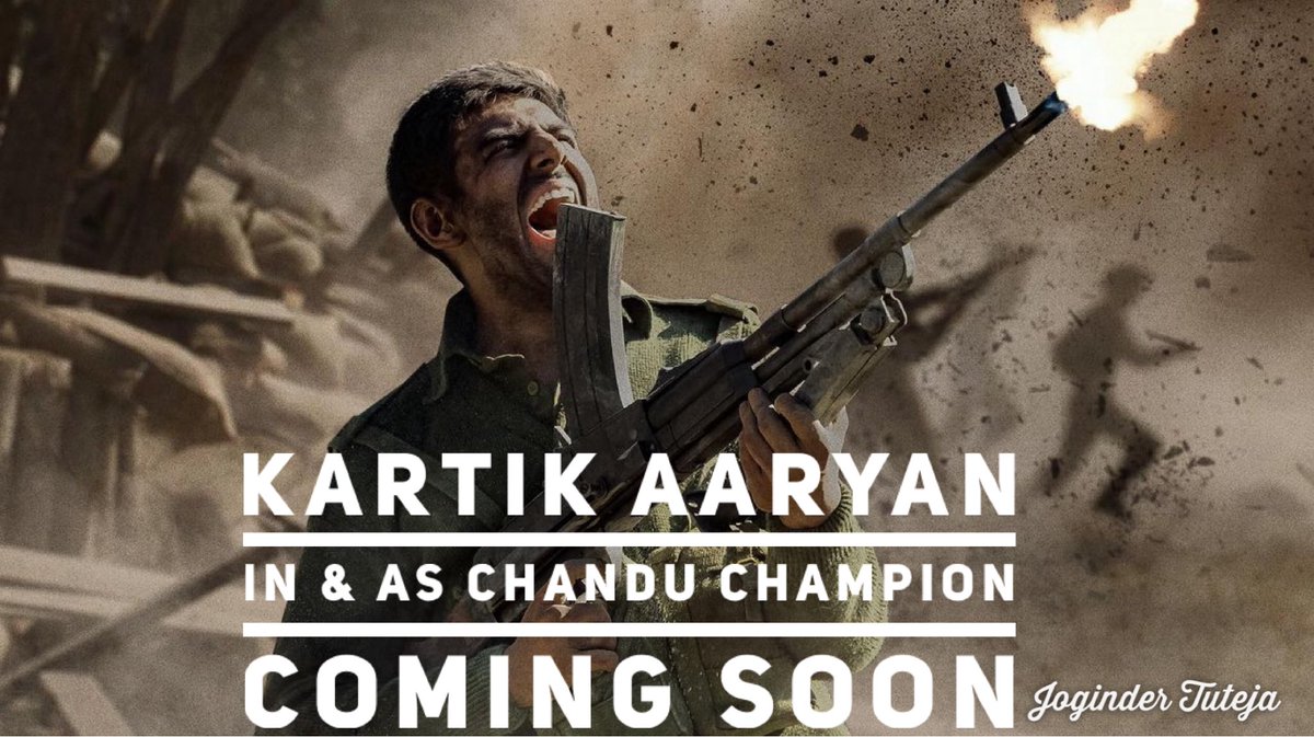 #KartikAaryan

In & as #ChanduChampion

Coming soon

Stay tuned!

#KabirKhan #SajidNadiadwala