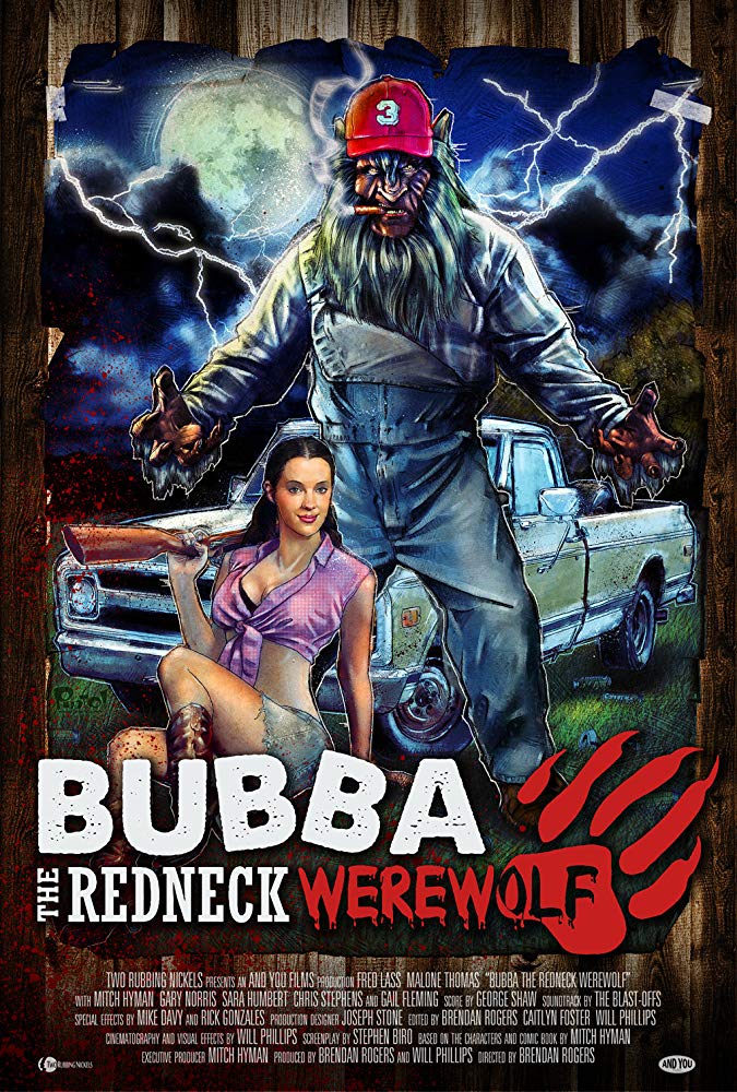 TRAILER: myindieproductions.com/bubba-the-redn… 'What do you call a truck driving, beer drinking, cigar smoking, redneck dogcatcher with hairy palms?' BUBBA THE REDNECK WEREWOLF, written by @MyIndieProd featured artist Stephen Biro! @CreepieSuzie @PromoteHorror @MrHorror @Horror_Retweet