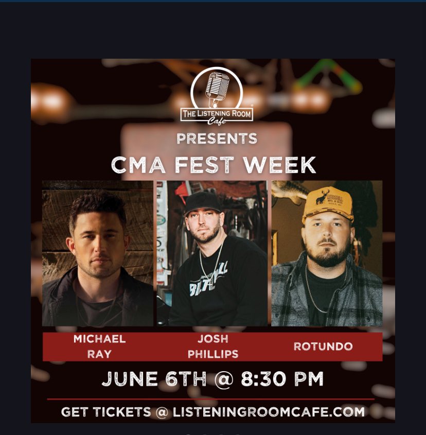 NASHVILLE: CMA fest week! 

@Michaelraymusic idk if they're ready for this one 🙃