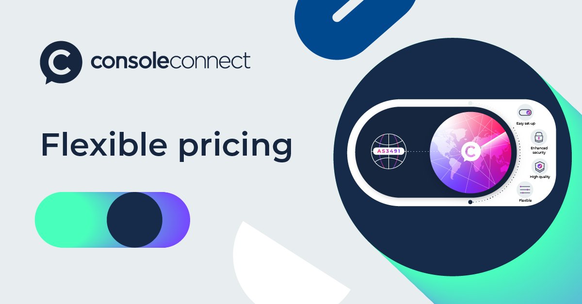 ConsoleConnect's tweet photo. Our #InternetOnDemand service offers businesses a flexible pricing model based on their needs π. View instant pricing for your #internet access service and select either a PAYG or burstable bandwidth model - all on our easy-to-use portal. Discover more - https://t.co/rvuGoiNiRR https://t.co/hWRy3P44ui