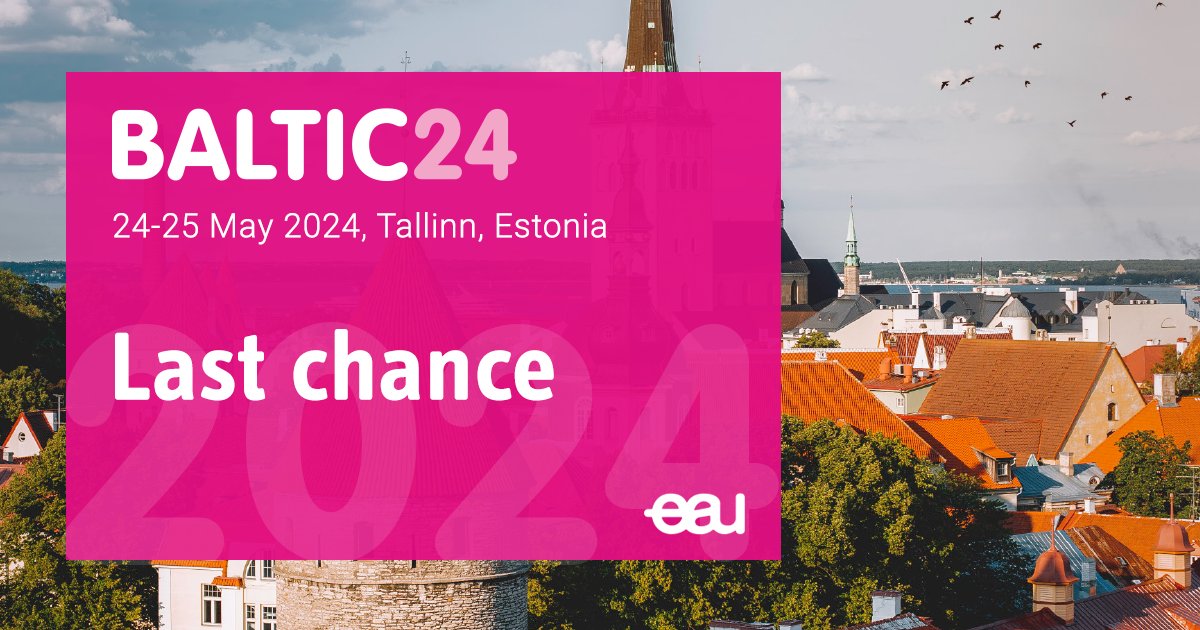 The special offer for reduced registration rates ends tonight at 23:59 CEST! Don't miss your chance to receive the most relevant updates and best practices suited and beneficial to your practice and region. Secure your seat here now 👇 baltic.uroweb.org/register/