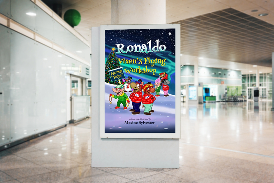 Children's book reviewer comments - 'Unlike many stories for this age group, Maxine’s stories revolve around a problem that young readers might encounter in their own lives. ' amzn.to/2QoASon #books4christmas #flyingronaldo