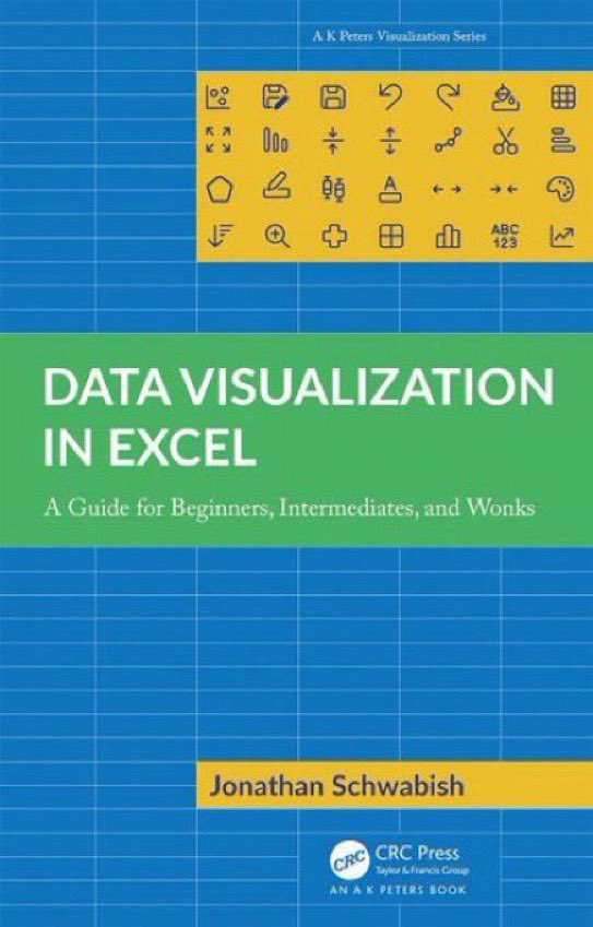 💯🌟❤️📊📈
Beautifully published #DataViz books by @jschwabish

Better Data Visualizations: amzn.to/3s2jIMX

Others (e.g, Data Visualization in Excel): amzn.to/3sPSLCt
—————
#DataStorytelling #DataLiteracy #Statistics #DataScience #DataScientists #BI #Analytics