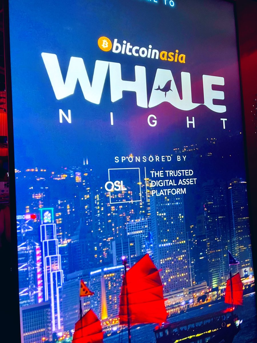 BitcoinCom's tweet photo. Day 1 of @BitcoinConfAsia? ✅
Day 2? LFG 🚀
#BitcoinAsia2024 #BitcoinConfAsia https://t.co/ThlEVg9OJX
