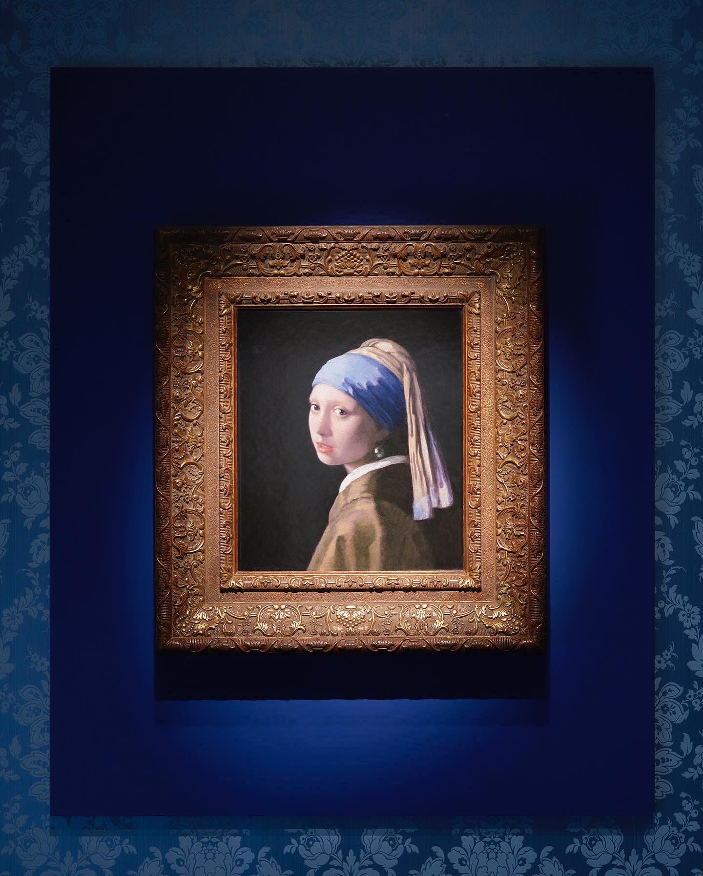 大塚国際美術館真珠の耳飾りの少女陶板名画訳あり品フェルメール